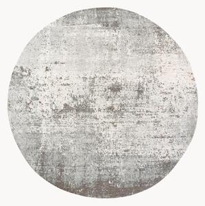 Tappeto rotondo jacquard lavabile da interno-esterno Virgin Land