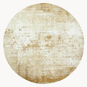 Tappeto rotondo jacquard lavabile da interno-esterno Virgin Land