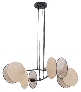 Lampadario a sospensione con filo MOTIF 4xE14/10W/230V beige