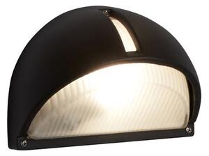 Lampada da parete esterna a led kentucky - nero, satinato, ip44