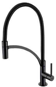 Hagser Hilda rubinetto da cucina verticale nero HGR60000035
