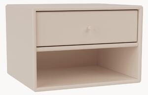 Comodino da parete con cassetto Dash