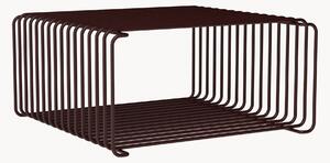Modulo Panton Wire Single, altezza ridotta, per sistema di scaffali modulare, larg. 35 cm