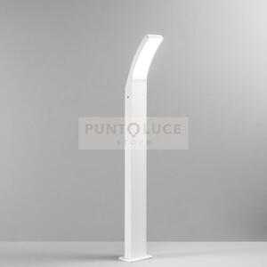 Paletto led 12w sail strut.alluminio diffus.pc colore bianco ip65 c