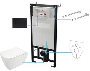 Deante Hiacynt New set modulo di installazione, vaso wc e placca di comando CDY_N6ZPW