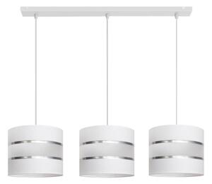 Lampadario su filo HELEN 3xE27/15W/230V bianco