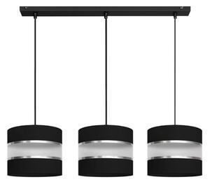 Lampadario su filo HELEN 3xE27/15W/230V nero
