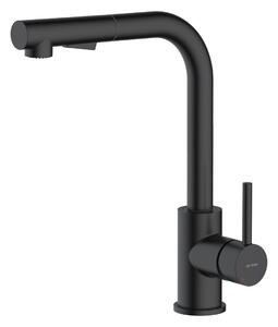 Oltens Myvat rubinetto da cucina verticale nero opaco 35205300