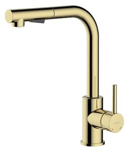 Oltens Myvat rubinetto da cucina verticale oro lucido 35205800
