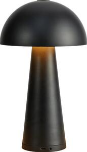 Markslöjd 108655 - Lampada LED dimmerabile ricaricabile FUNGI LED/1,5W/5V IP44 nero