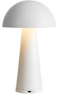 Markslöjd 108656 - Lampada LED dimmerabile ricaricabile FUNGI LED/1,5W/5V IP44 bianco