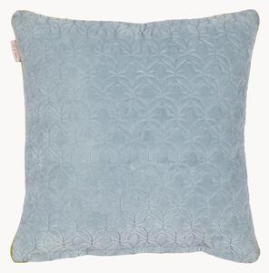 Cuscino reversibile in velluto di cotone Quilty Dreams