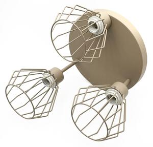 Plafoniera a soffitto AUDREY 3xE27/60W/230V beige