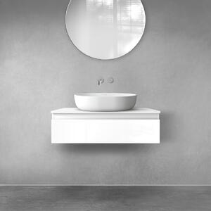 Oltens Vernal armadietto 80x45.6x23.6 cm sottolavabo sospeso bianco 60010000