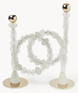 Portacandele fatto a mano Beads
