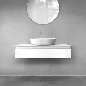 Oltens Vernal armadietto 100x45.6x23.6 cm sottolavabo sospeso bianco 60011000
