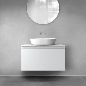 Oltens Vernal armadietto 80x45.6x47 cm sottolavabo sospeso grigio 60014700