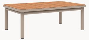 Tavolino da giardino con piano in legno di teak Kirra