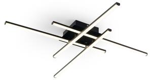 Brilagi - Plafoniera a LED STRIPES LED/37W/230V nera