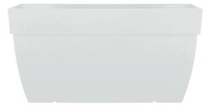 Cassetta portafiori Capri ARTEVASI in plastica colore bianco H 35 cm, L 60 x P 35 cm Ø 60 cm