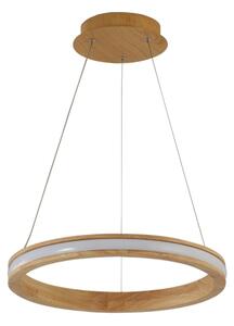 Brilagi - Lampada a sospensione su cavo UMEA WOOD LED/30W/230V diam. 40 cm in legno