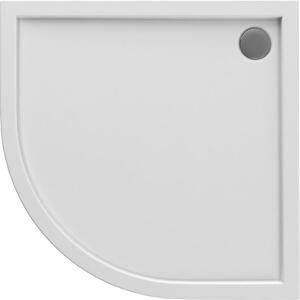 Oltens Superior piatto doccia semicircolare 80x80 cm bianco 16001000