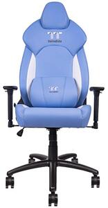 Thermaltake GGC-VCO-LWLWDS-01 Sedia da gioco Sedia da gioco con sedile imbottito blu, bianco