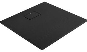 Oltens Bergytan piatto doccia quadrato 80x80 cm nero 17100300