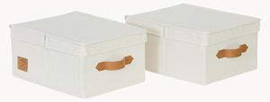 Set di 2 scatole con coperchio Premium