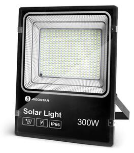 Aigostar - LED Faro solare dimmerabile LED/300W/3,2V IP66 + +TC