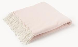 Copriletto in lana con cashmere Faro