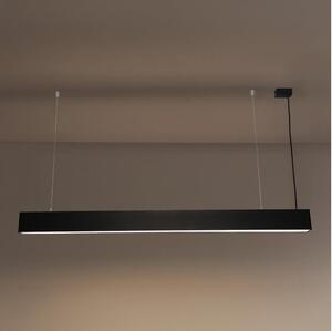 Lampadario LED sospeso su cavo LED/55W/230V 3000/4000/6500K 120 cm nero
