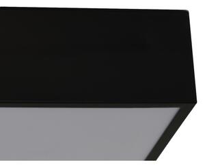 Plafoniera LED 215W/230V 3000/4000/6500K 80x80 cm nera