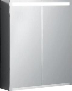Geberit Option Armoire de toilette avec éclairage intégré, deux portes, largeur 60cm, 500.582.00.1, 500.582.00.1
