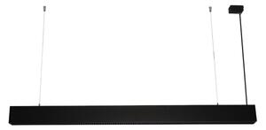 Lampadario LED sospeso con cavo LED/55W/230V 3000/4000/6500K 120 cm nero