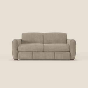 Kaleo Divano letto moderno con materasso H17 cm - in raffinato tessuto