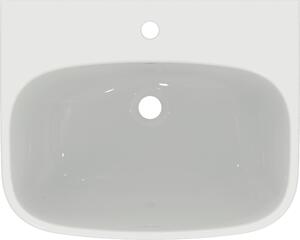 Ideal Standard i.life A lavabo, 1 trou pour robinet, avec trop-plein, 600x480mm, T451101, T451101