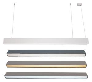 Lampadario LED sospeso a cavo, 55W, 230V, 3000/4000/6500K, 120 cm, bianco
