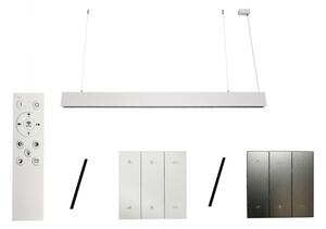 Lampadario LED sospeso su cavo LED/55W/230V 3000/4000/6500K 120 cm bianco
