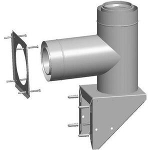 Mensola esterna a muro Wolf DN110/160 2651529