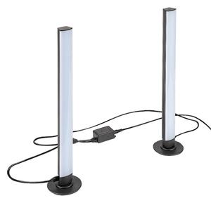 Rabalux 76014 - SET 2x LED RGB Lampada da tavolo dimmerabile PACO LED/5W/5V