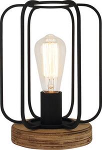 Lampada da tavolo Brilliant Tosh E27 40 W antico/marrone