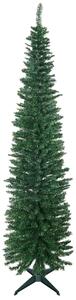 Albero di Natale HOMCOM con supporto in plastica, 499 rami, verde