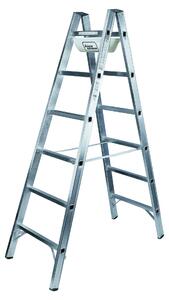 Iller-Leiter - Scala a pioli in alluminio, 2 x 8 pioli, 406364