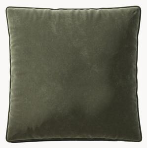 Cuscino grande in velluto Vetsak, 60 x 60 cm
