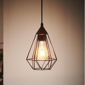 Eglo 94187 - Lampadario a sospensione con cavo TARBES 1xE27/60W/230V