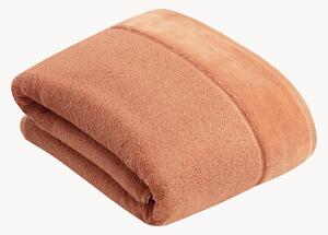 Telo bagno in cotone con bordino in velluto Pure