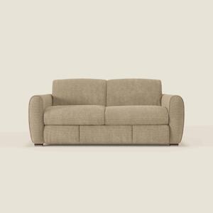 Kaleo Divano letto moderno con materasso H17 cm - in raffinato tessuto