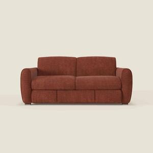 Kaleo Divano letto moderno con materasso H17 cm - in raffinato tessuto