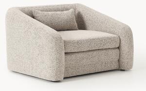 Poltrona letto in bouclé Eliot